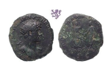 AE Dupondius, Hadrian