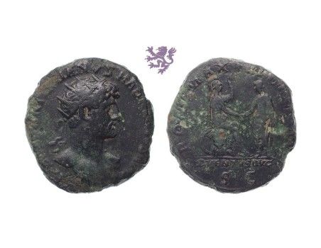 AE Dupondius, Hadrian