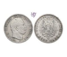 5 mark, 1876. Wilhelm I