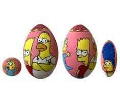 Simpsons wooden egg