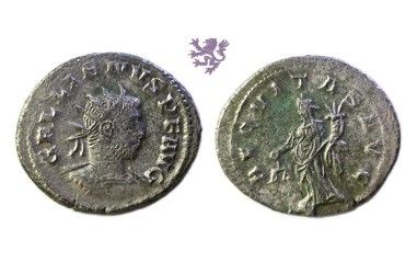 Billon antoninian, Gallienus 253-268.